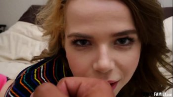 Развратная сестра дает брату в попец